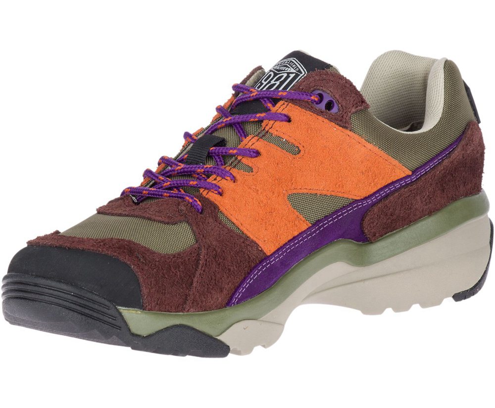 Merrell Sneakers Herre - Boulder Range - Brune/Orange - BZD194560